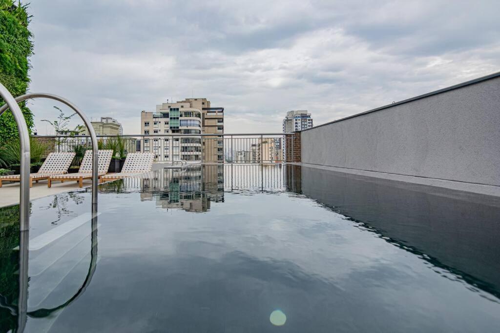 サンパウロStudio Moderno Em Moemaアパートメント エクステリア 写真
